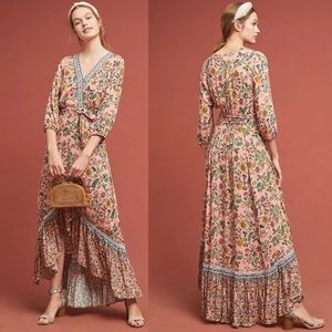 Farm Rio Floral Maxi Dress.  Size Small